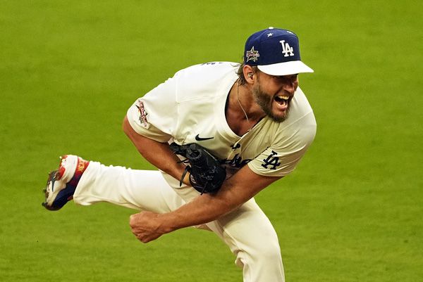 커쇼는 2회 등판, 두 타자를 상대했다. 사진= Dale Zanine-Imagn Images= 연합뉴스 제공