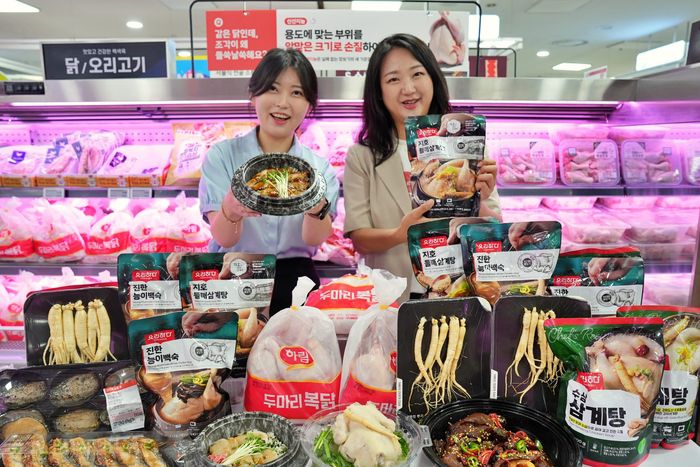 롯데마트에서 준비한 보양식 할인 행사. [롯데마트·슈퍼 제공]