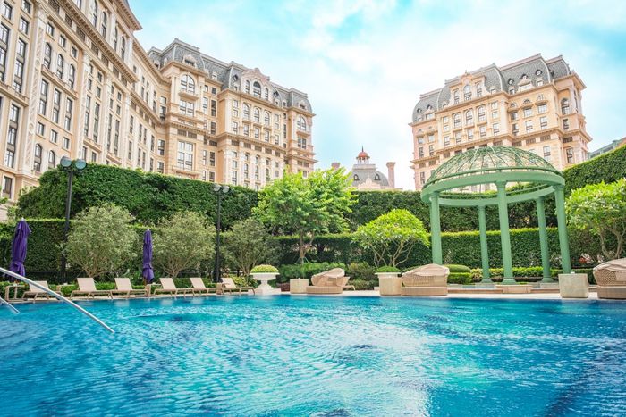 야외 수영장/사진=조형주 여행+ PD