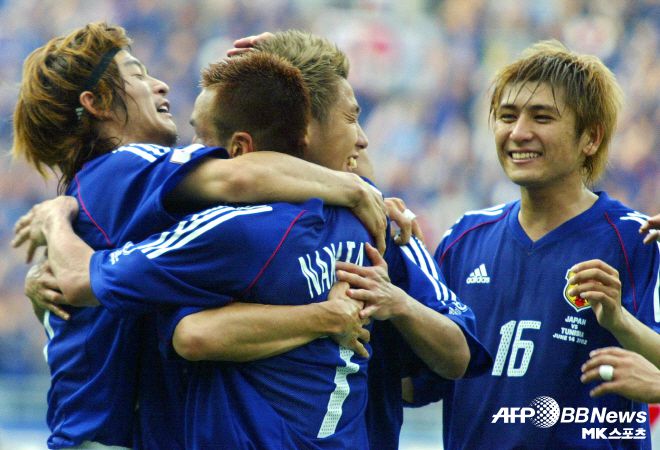 일본은 2002 한-일 월드컵에서 16강에 올랐다. 사진=AFPBBNews=News1