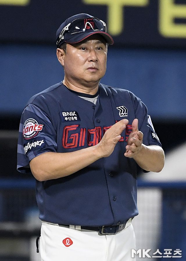 롯데를 이끄는 김태형 감독. 사진=천정환 기자