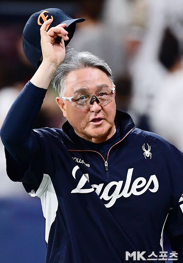 한화를 이끄는 김경문 감독. 사진=김영구 기자