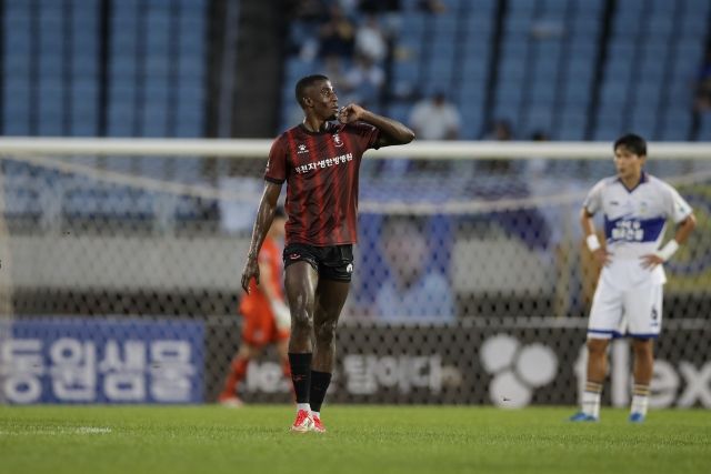 ‘하나은행 K리그2 2025’ 21라운드 MVP는 부천 몬타뇨가 차지했다. 사진=한국프로축구연맹 제공