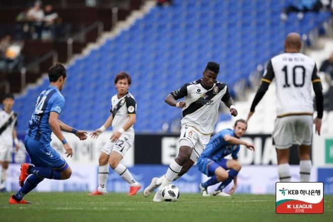 경남 FC 시절 말컹. 사진=한국프로축구연맹