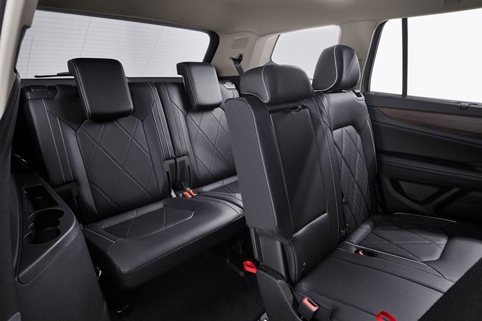 승차감과 공간에서 경쟁차종보다 우위에 있는 신형 아틀라스의 3열  [사진출처=폭스바겐]