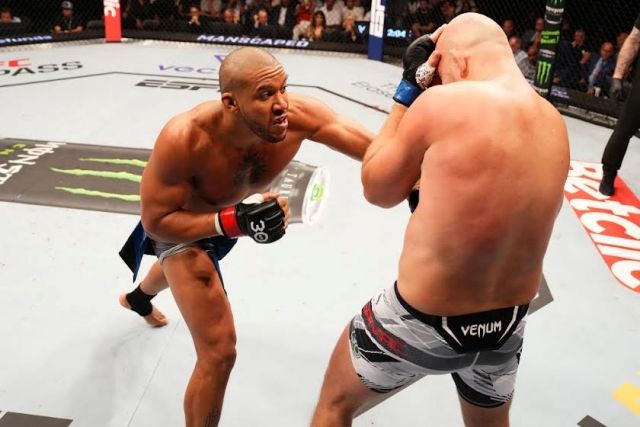 시릴 간은 다시 한 번 헤비급 챔피언이 될 기회를 얻었다. 사진=UFC 제공