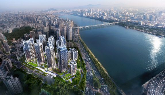 청담르엘 조감도. [사진 출처 = 롯데건설]