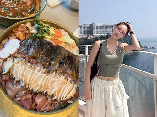 브브걸 민영이 아름다운 자태를 뽐냈다.  사진=민영 SNS