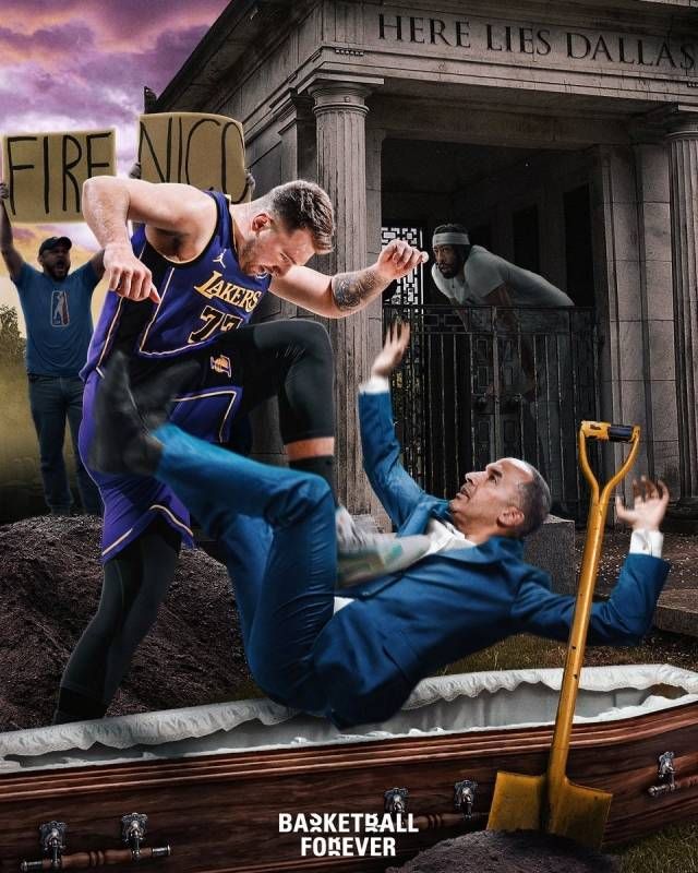 지난 2월, 댈러스는 돈치치 대신 LA 레이커스의 앤서니 데이비스를 영입하는 트레이드를 단행했다. NBA 역사상 가장 충격적인 트레이드 중 하나. 그러나 댈러스는 이 선택에 대해 만족하고 있다. 사진=바스켓볼 포에버 SNS