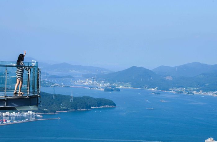 경남 통영 미륵산 전망대 / 사진 = 한국관광공사