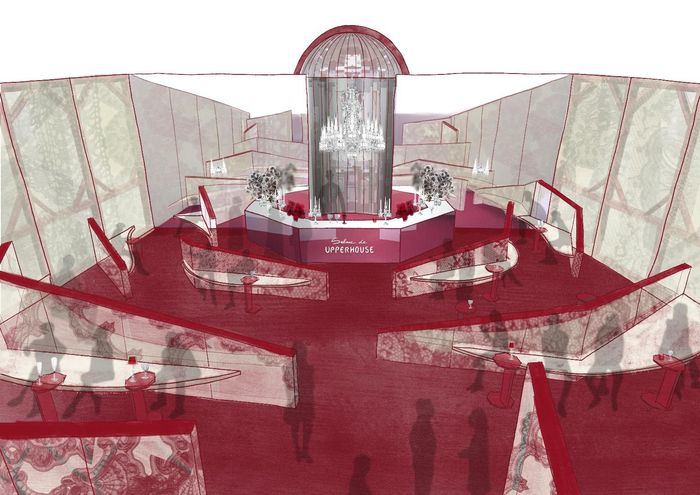 제 3회 ‘프리즈 서울 2025’ VIP 라운지 ‘살롱 드 어퍼하우스’ / 이미지=스트락스