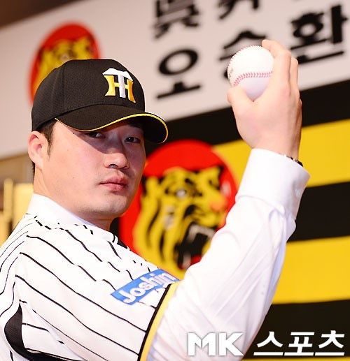 한신 타이거즈 소속으로 세이브왕에 올랐던 오승환. 사진=김영구 기자