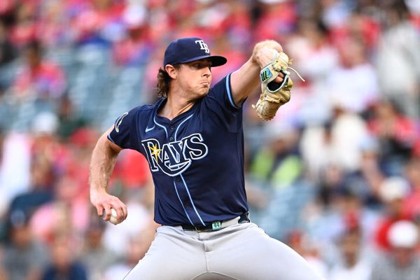 탬파베이 선발 페피엇은 4회까지 퍼펙트 투구했다. 사진= Kelvin Kuo-Imagn Images= 연합뉴스 제공