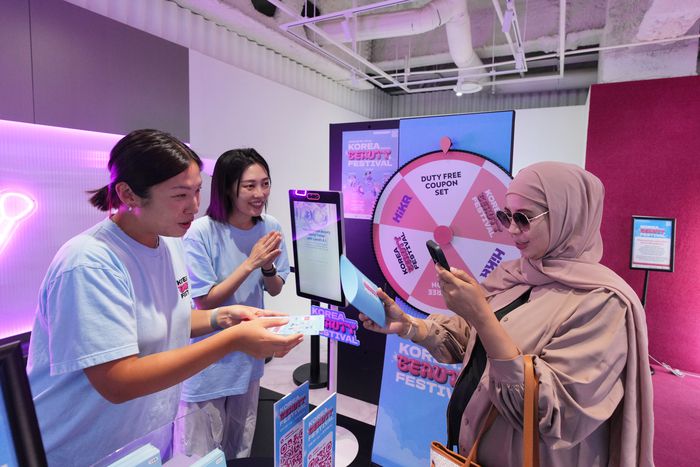 청계천 하이커그라운드에 마련한 홍보거점  / 사진=한국방문의해위원회