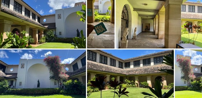 호놀룰루 뮤지엄 오브 아트에는 각각 특색이 다른 중정이 있다. / 사진=홍지연 여행+ 기자