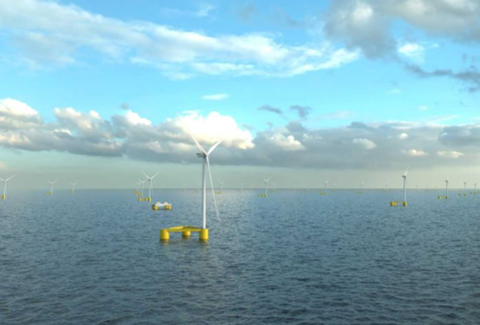 울산 부유식 해상풍력 프로젝트 ‘반딧불이’ 조감도