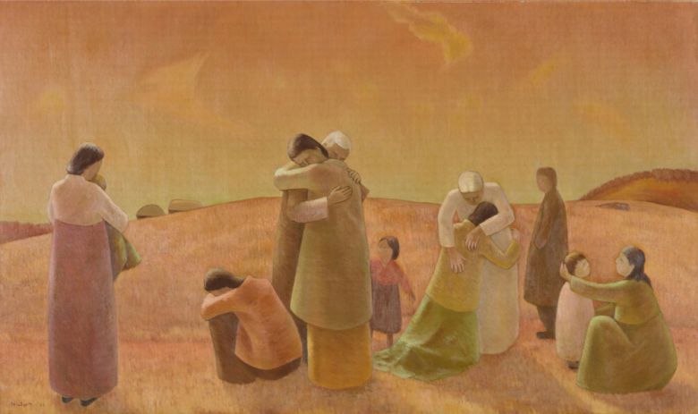 전선택 '환향'(1981) 국립현대미술관