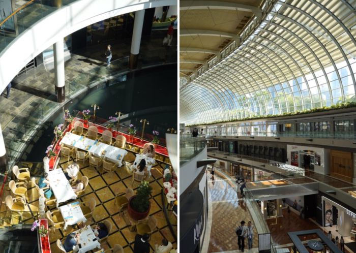 쇼핑몰 내부/사진=김지은 여행+ 기자