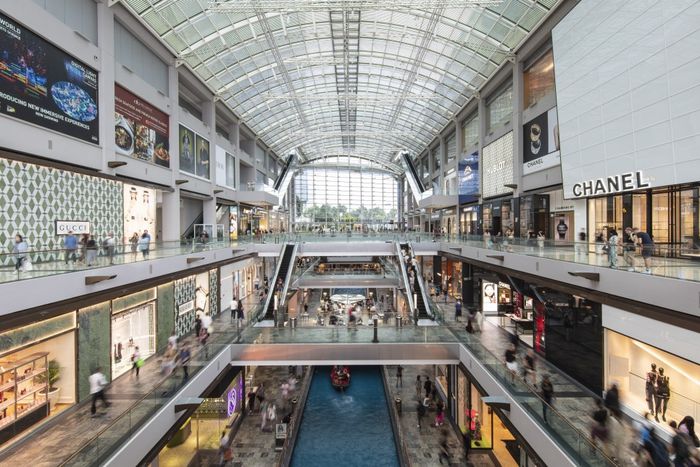 마리나 베이 샌즈 더 숍스/사진=마리나 베이 샌즈