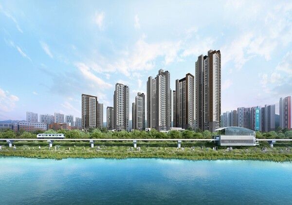 ‘용인 고진역 대광로제비앙’ 투시도. [사진 제공 = 대광건영]