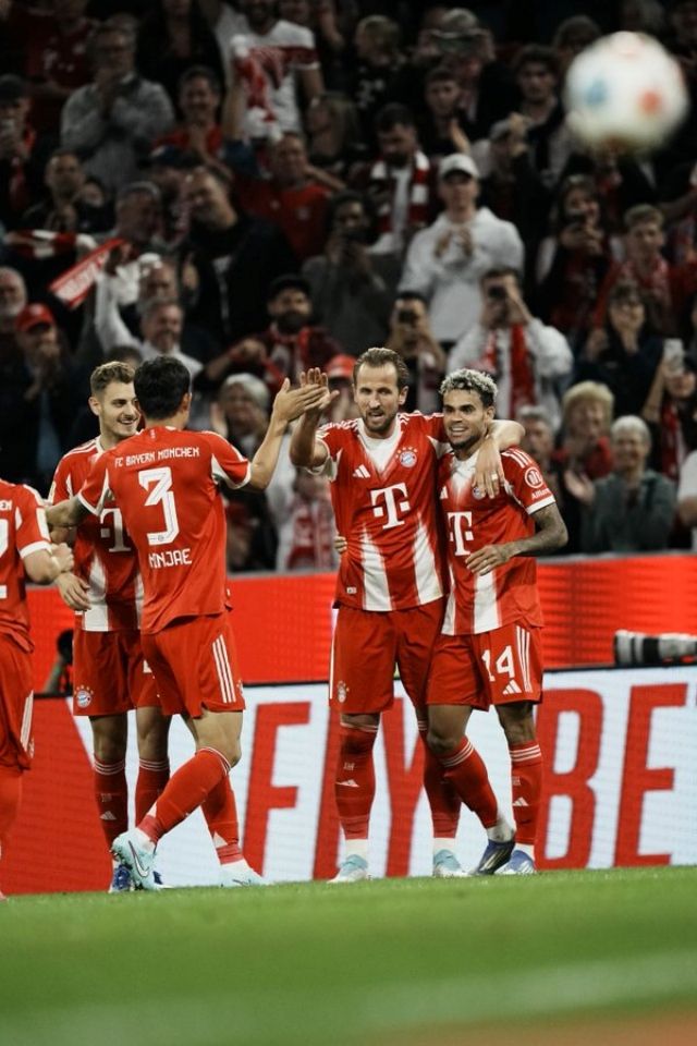 해리 케인은 첫 경기부터 해트트릭을 기록했다. 후반에만 3골을 몰아넣은 것. 그리고 마지막 골은 김민재의 도움을 받아 만들어냈다. 사진=바이에른 뮌헨 SNS