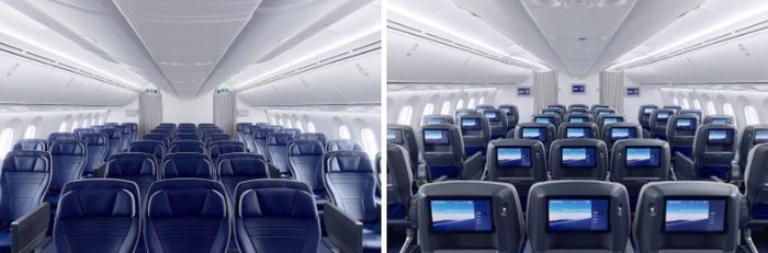 에어프레미아는 국적 항공사 최초로 ‘프리미엄 이코노미’를 도입했다. 에어프레미아의 ‘와이드 프리미엄 클래스’ 모습 / 사진=에어프레미아