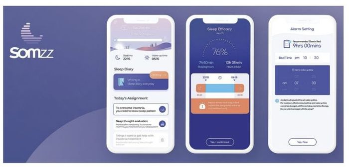 국내에서 처음으로 식품의약품 허가를 받은 디지털치료제 ‘솜즈’. 사진=솜즈