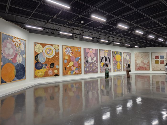 힐마 아프 클린트 전시 전경. [김슬기]