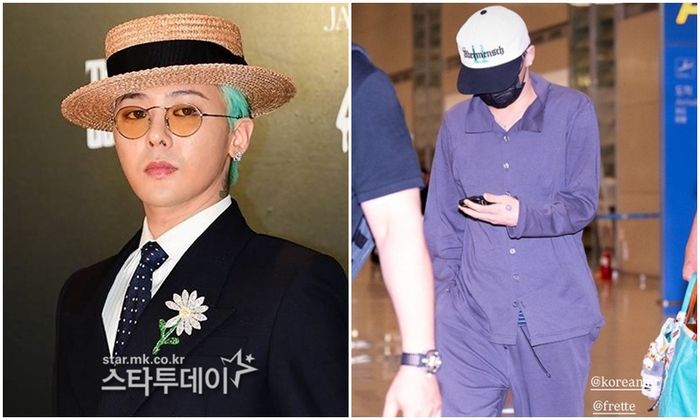 지드래곤. 사진l스타투데이DB, 대한항공 공식 SNS 캡처