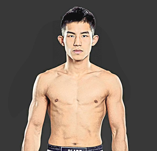 중국 우슈 산타 전우훈 전국대회 우승자 런야웨이 2019년 12월 리얼리티 프로그램 ONE Hero Series 킥복싱 프로필. 사진=Group One Holdings Pte. Ltd.