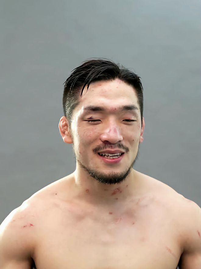 Road to UFC 시즌3 밴텀급 토너먼트 우승자 유수영이 2025년 8월 중국 상하이다우타이에서 UFC 정규 파이터로 데뷔 2연승을 달성한 소감을 말하고 있다. 사진=TKO