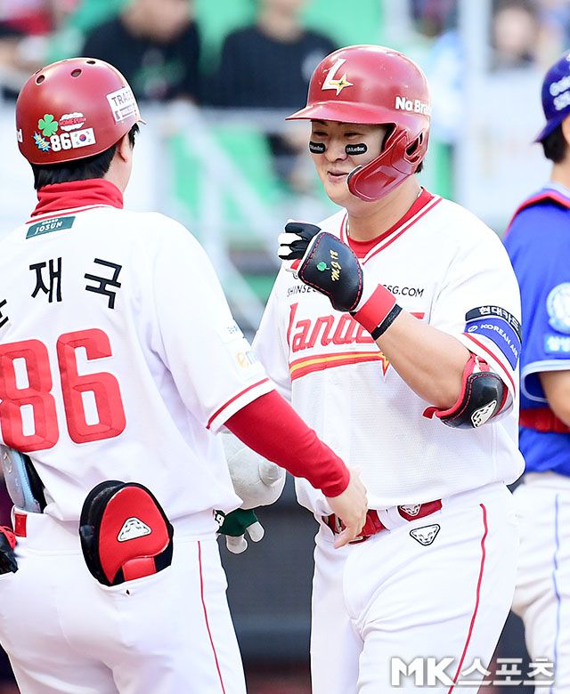 고명준은 8월 31일 인천 NC전에서 존재감을 뽐냈다. 사진=김영구 기자