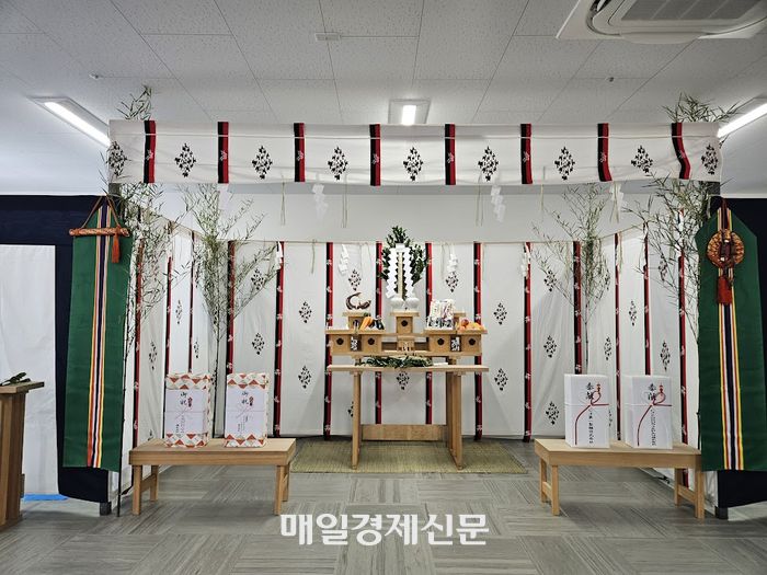 일본 전통 방식으로 공장 준공식을 진행한 CJ제일제당. [도쿄 이승훈 특파원]