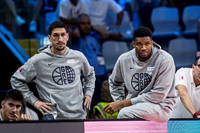 바실리스 스파눌리스 감독은 “아데토쿤보와 (야눌리스)라렌차키스는 스페인전에 돌아올 것으로 보인다. 가장 중요한 건 ‘중요한 순간’에 복귀하는 것이지, 1라운드가 아니다”라고 설명했다. 사진=FIBA 제공