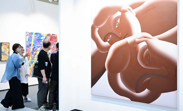 3일 서울 강남구 코엑스에서 ‘프리즈 서울 2025’ VIP 프리뷰 데이가 열리고 있다. [이승환 기자]