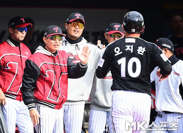 LG 오지환은 4일 수원 KT전에서 큰 존재감을 뽐냈다. 사진=김영구 기자