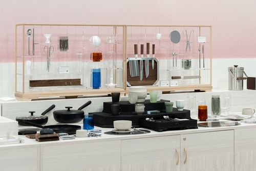 지난 4일 개막한 파리 메종&오브제 한국디자인관에 진열된 K디자인 제품 모습