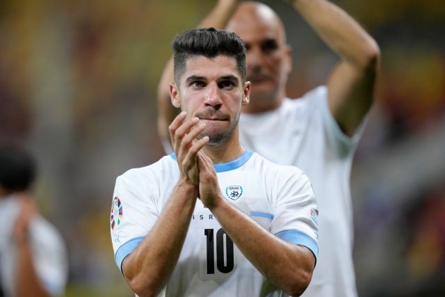 솔로몬은 현재 이스라엘을 대표, 2026 북중미월드컵 유럽 예선에 출전하고 있으며 지난 몰도바전에서 1골 1도움을 기록, 4-0 대승을 이끌었다. 사진=AP=연합뉴스