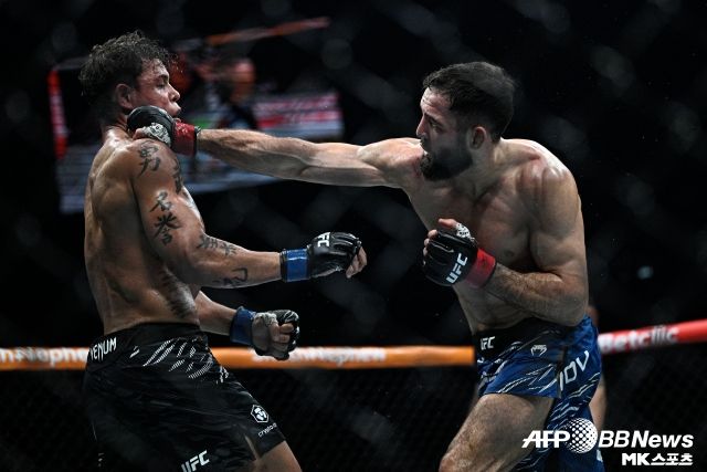 이마보프는 5연승 및 치마에프와의 맞대결을 기대할 수 있게 됐다. 보할류라는 만만치 않은 상대를 잡아냈기에 가능한 일이다. 사진(파리 프랑스)=AFPBBNews=News1