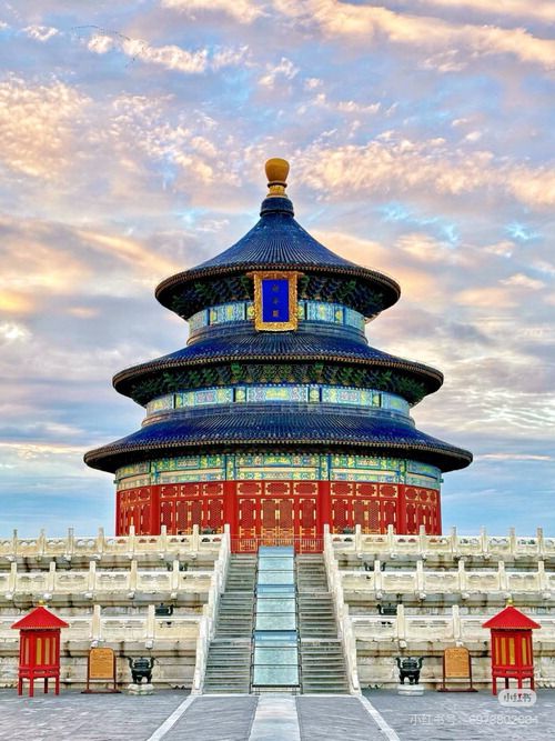 베이징을 상징하는 관광지인 천단.