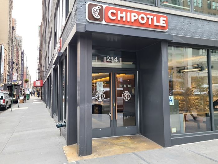 뉴욕 맨해튼에 있는 치폴레 매장. [매경DB]