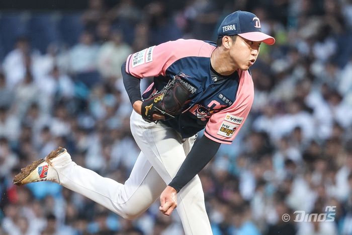 7일 창원 KIA전에서 복귀전을 잘 마친 구창모. 사진=NC 제공