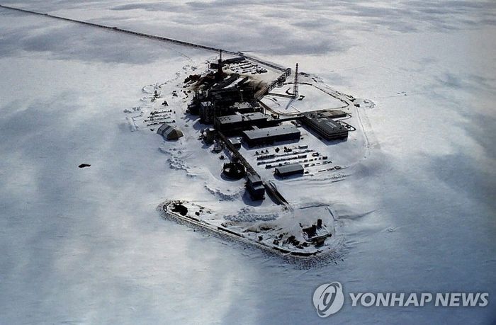 알래스카 푸르도베이의 유전 시설. [EPA = 연합뉴스]