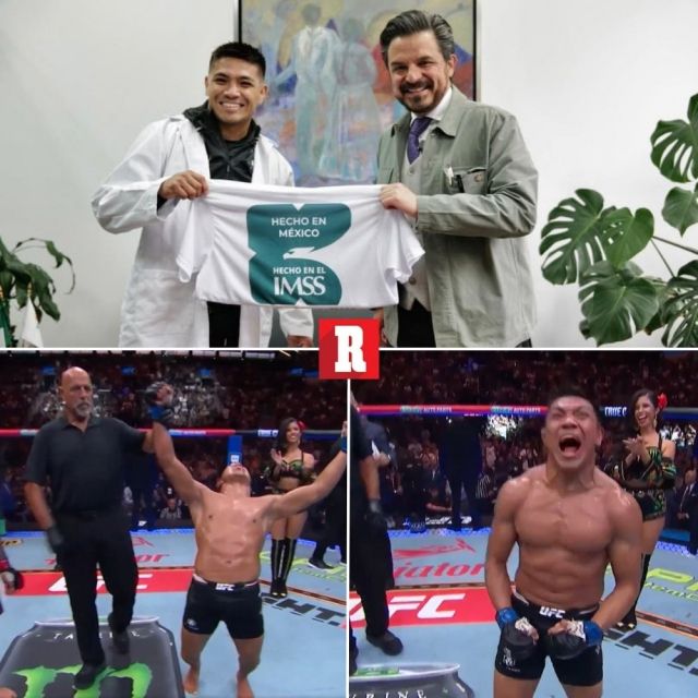 마르티네스는 사실 격투가이기 전 멕시코의 의사다. 그는 아침부터 근무를 시작, 때로는 초과 근무를 할 때도 있었으나 그럼에도 MMA 훈련을 이어갔다. 사진=디아리오 레코드 SNS