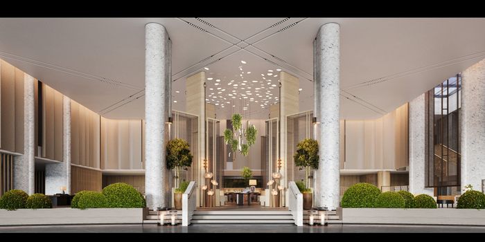 호텔 로비에 자리한 라운지&바 ‘더 로그’ / 이미지=파르나스호텔