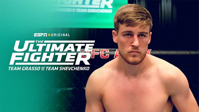 미국 스포츠 OTT 서비스 ESPN+가 보도자료로 홍보한 UFC 리얼리티프로그램 The Ultimate Fighter 시즌32 미들급 토너먼트 패디 매코리. 사진=TKO