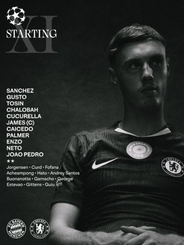 첼시는 골키퍼 산체스를 시작으로 쿠쿠레야-찰로바-아다라비오요-귀스토-카이세도-제임스-네투-페르난데스-파머-페드루가 선발 출전했다. 사진=첼시 SNS