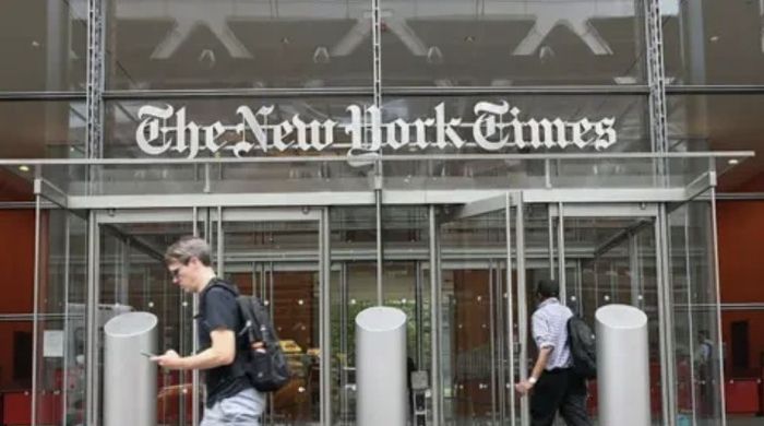 뉴욕타임즈 본사 [사진 = 연합뉴스]