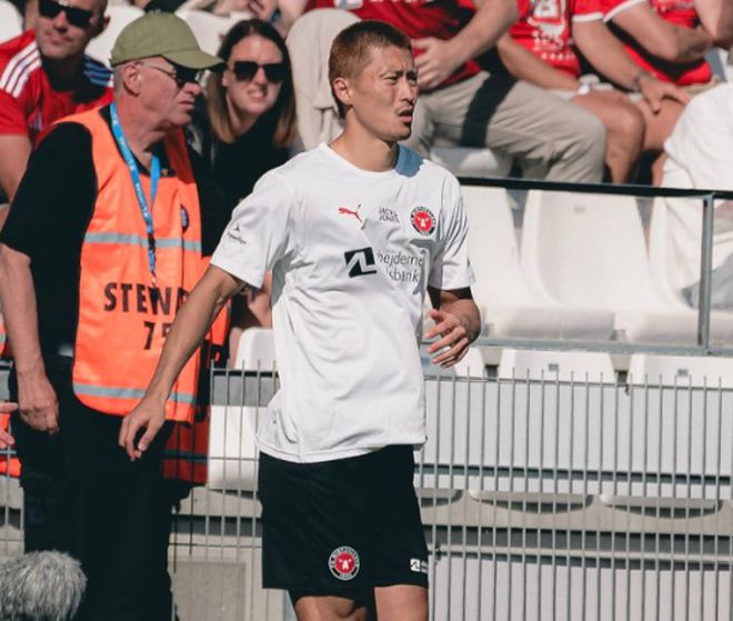 조규성. 사진=미트윌란 SNS