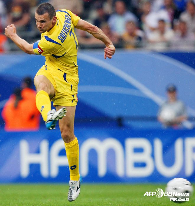 우크라이나 축구 전설 안드리 세브첸코. 사진=AFPBBNews=News1